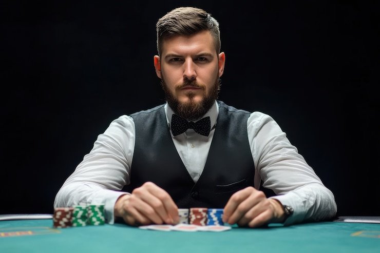 Antarmuka Live Roulette klikfifa menampilkan meja dealer, roda roulette, dan opsi taruhan